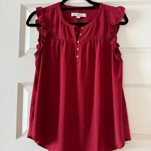 Loft - Sleeveless Blouse - S